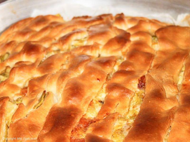 Byrek me angjinare 