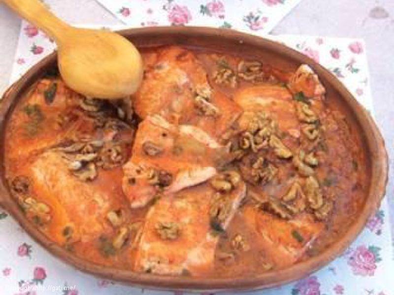 Tavë korani me arra 