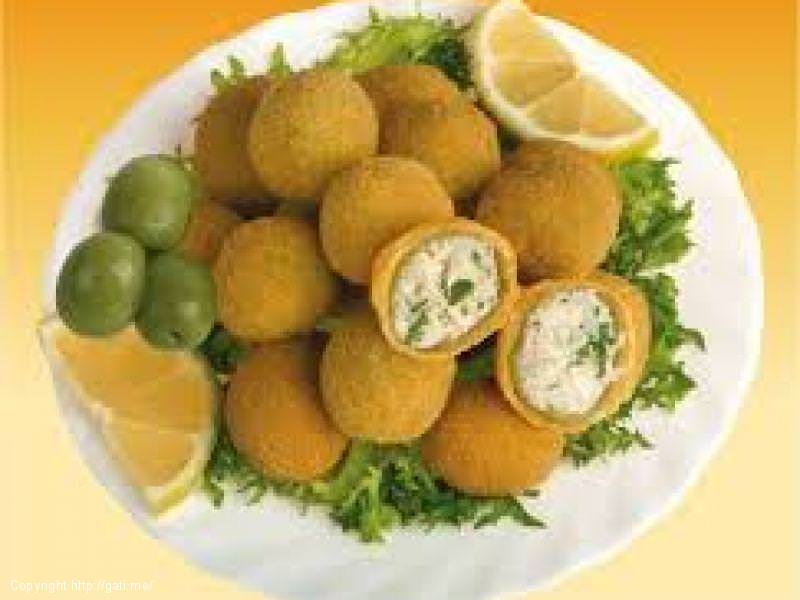 Ullinj të mbushur (Olive all’ascolana)