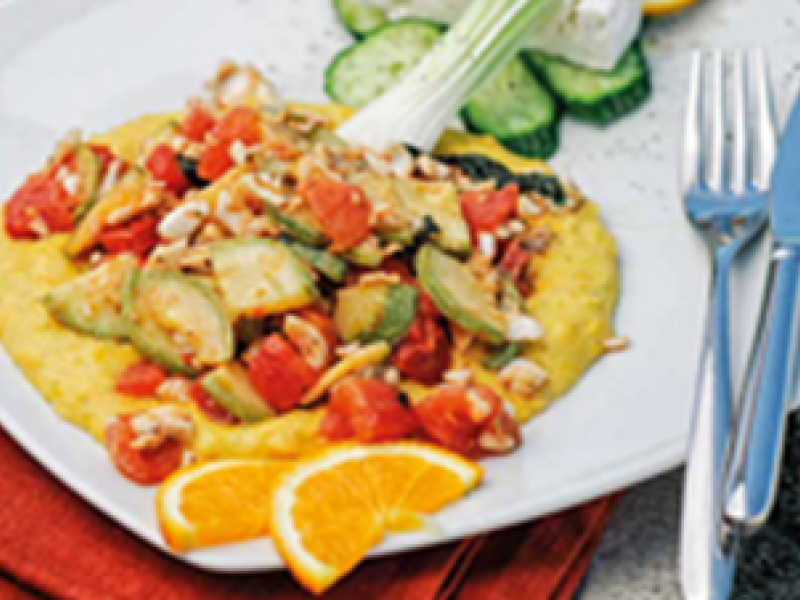 Fileto levreku me kungulleshka dhe miell misri 