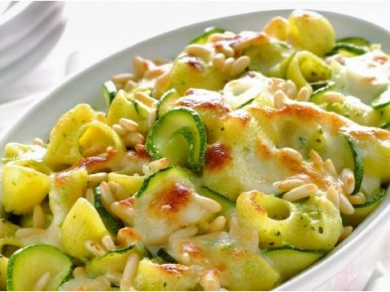 Makarona me kunguj ne furre