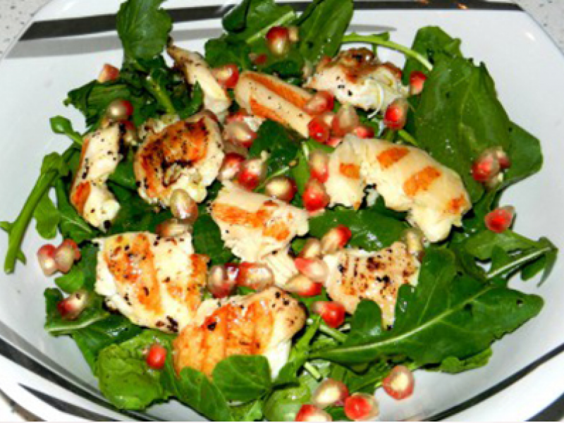 Fileto pule me rukola dhe shege