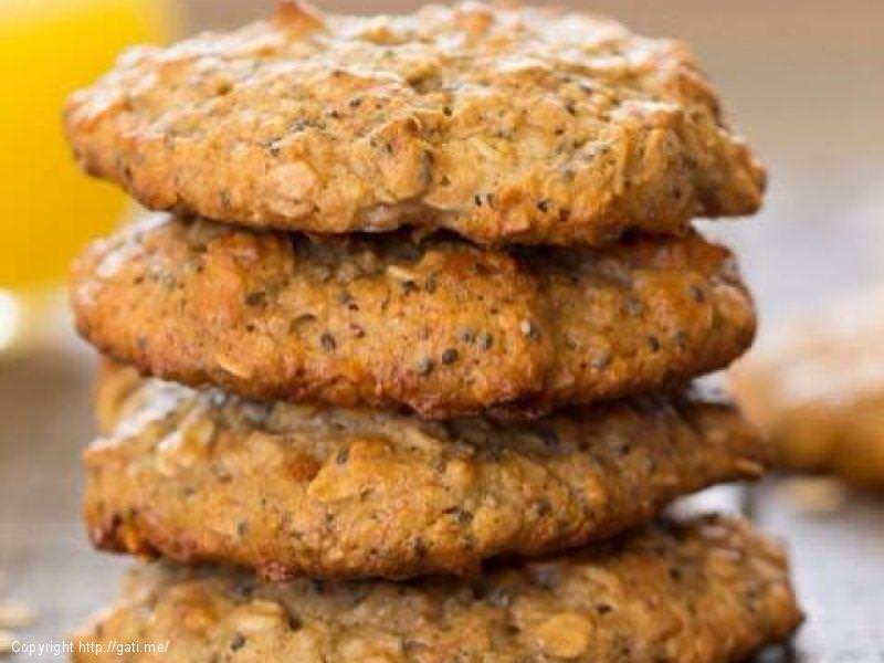 Biskota me tërshërë dhe gjalp kikiriku